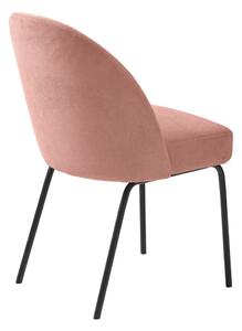 Ružičasta blagovaonska stolica Creston - Unique Furniture