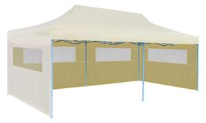 VidaXL Sklopivi Pop-up Šator za Zabave Krem 3 x 6 m