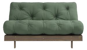 Zelena sklopiva sofa 140 cm Roots – Karup Design