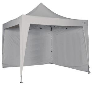 Bo-Camp bočni zid za šator za zabave sivi 3 x 3 m