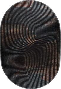 Crni perivi tepih 80x120 cm – Vitaus