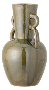 Kaki zelena ručno izrađena vaza od kamenine Oleander – Bloomingville