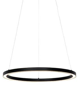 Viseća svjetiljka crna 60 cm uklj. LED 3-stupanjsko prigušivanje - Girello