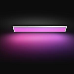 Philips Hue LED panel White & Color Ambiance Surimu 120x30cm, prigušiva, Bijela, Dnevni boravak/blagovaonica, Aluminij