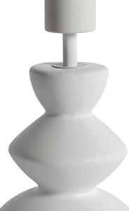 Dizajn stolna lampa bijela keramika 15 cm bez sjenila - Alisia
