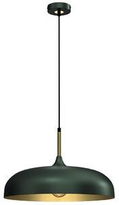 LINCOLN GREEN/GOLD viseća lampa 1xE27 45cm