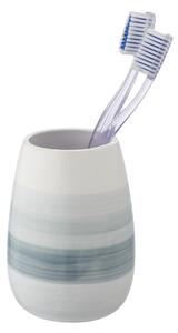 Bijela keramička čaša za četkice za zube Burgio – Wenko