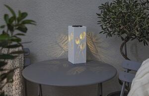 Bijeli solarni LED svjetlosni ukras od metala Star Trading Albaleaf