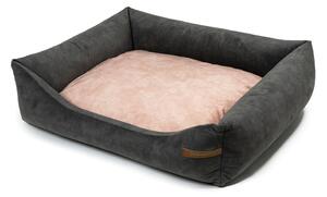 Ružičasto-tamno sivi krevet za pse 75x85 cm SoftBED Eco L – Rexproduct