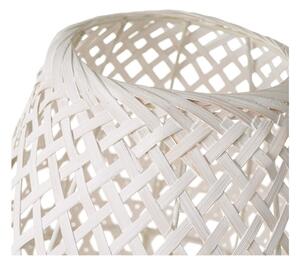 Bijela stolna lampa s bambusovim sjenilom (visina 36 cm) – Casa Selección
