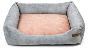 Ružičasto-svijetlo sivi krevet za pse 55x65 cm SoftBED Eco S – Rexproduct