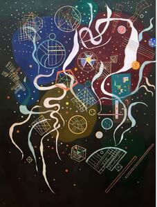Slika reprodukcija 50x70 cm Mouvement I, Wassily Kandinsky – Fedkolor