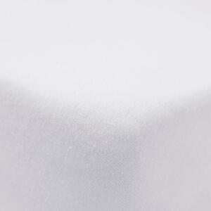 Bijela pamučna plahta 90x190 cm – Catherine Lansfield