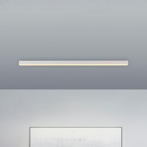 PURE LED stropna svjetiljka Lines, bijela, 110 cm, CCT, daljinski upravljač, prigušiva, Bijela, Dnevni boravak/blagovaonica, Metal