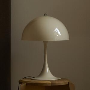 Louis Poulsen Stolna lampa Panthella 320, bež, Ø 32 cm, E14, Bež, Dnevni boravak/blagovaonica, Plastika