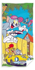 Ručnik za plažu Tom & Jerry Širina: 70 cm | Duljina: 140 cm