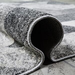 Sivi tepih s modernim uzorkom Širina: 80 cm | Duljina: 150 cm
