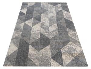 Sivi tepih s modernim uzorkom Širina: 200 cm | Duljina: 290 cm