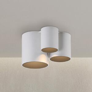 PURE LED stropna svjetiljka za kupaonicu Point, bijela, duljina 18 cm, 3, prigušiva, Bijela, kupaonica, Metal