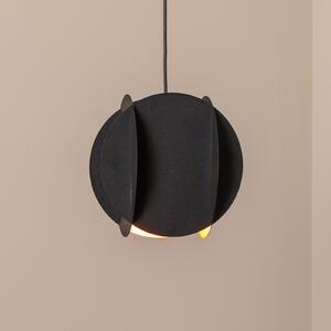 Opviq Kutna viseća svjetiljka, crna, 25 x cm, metalna, E27, prigušiva, Crno, Dnevni boravak/blagovaonica, Metal