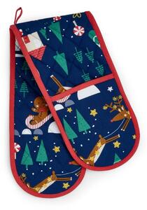 Kuhinjska rukavica s božićnim motivom Santa's Christmas Wonderland – Catherine Lansfield