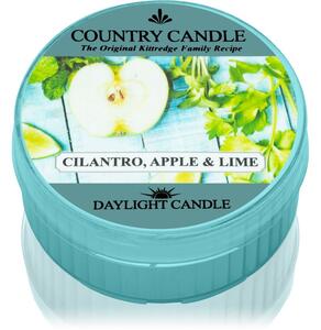 Country Candle Cilantro, Apple & Lime čajna svijeća 42 g