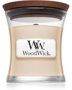 Woodwick Vanilla Bean mirisna svijeća s drvenim fitiljem 85 g