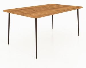 Blagovaonski stol od hrastovine 200x90 cm Kula - The Beds