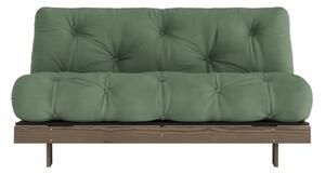 Zelena sklopiva sofa 160 cm Roots – Karup Design
