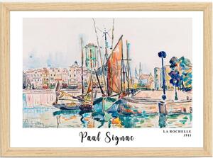 Plakat u okviru 45x35 cm Paul Signac - Wallity