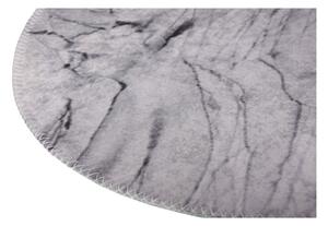 Svijetlo sivi perivi okrugli tepih ø 80 cm – Vitaus