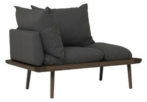Antracitno siva sofa 127 cm Lounge Around – UMAGE