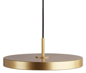 UMAGE LED viseća svjetiljka Asteria Mini, boje mesinga, Ø 31 cm, prigušiva, Zlato / mjed, Dnevni boravak/blagovaonica, Metal