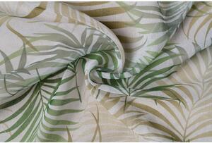 Zeleno-bež prozirna zavjesa 300x260 cm Palmas – Mendola Fabrics