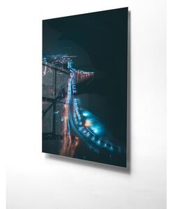 Staklena slika 50x70 cm Night Way - Wallity