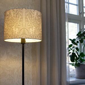 PR Home Podna lampa Amy, bazga zelena/crna, visina 150 cm, E27, Crno, Dnevni boravak/blagovaonica, Tkanina / tekstil