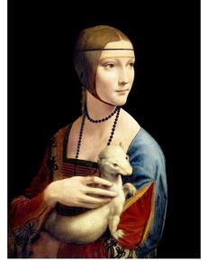 Slika reprodukcija 30x40 cm Lady with an Ermine, Leonardo Da Vinci – Fedkolor