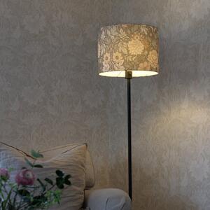 PR Home Podna lampa Amy, Dahlia zelena/crna, 150 cm, tekstil, E27, Crno, Dnevni boravak/blagovaonica, Tkanina / tekstil