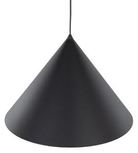 TK Lighting Viseća svjetiljka Cono, 1 žarulja, Ø 50 cm, crna, E27, prigušiva, Crno, Dnevni boravak/blagovaonica, Metal