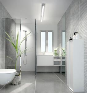 Helestra LED svjetiljka za ogledalo LOOM 2, duljina 120 cm, IP44, CCT, Metalik, kupaonica, Plastika