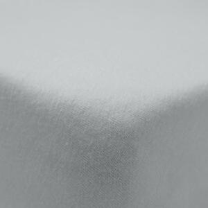 Siva pamučna plahta 90x190 cm – Catherine Lansfield