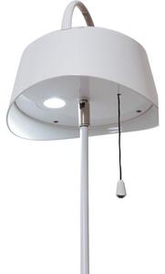 Bijela vanjska solarna LED svjetiljka Star Trading Cervia, visina 36 cm