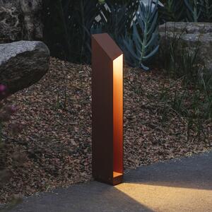 MARSET LED svjetiljka na postolju Domus visina 55 cm aluminij boje hrđe, prigušiva, Smeđa / hrđa, Aluminij
