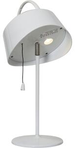Bijela vanjska solarna LED svjetiljka Star Trading Cervia, visina 36 cm