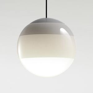 MARSET LED viseća svjetiljka kratko svjetlo Ø 13 cm bijela, prigušiva, Bijela, Dnevni boravak/blagovaonica, Staklo, Metak