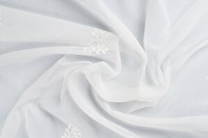 Bijela prozirna zavjesa 300x245 cm Fibula – Mendola Fabrics