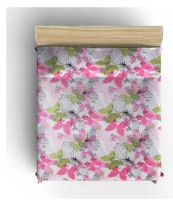 Ružičasti pamučni prekrivač za bračni krevet 200x200 cm Belinda – Mijolnir