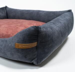 Bordo-tamno sivi krevet za pse 85x105 cm SoftBED Eco XL – Rexproduct