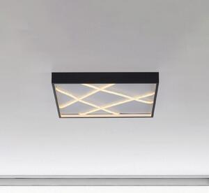 JUST LIGHT. GmbH Mikado LED stropna svjetiljka, 50 x cm, crna, prigušiva, Crno, Dnevni boravak/blagovaonica, Metal