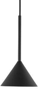 TK Lighting Cono Mini viseća svjetiljka, 1 žarulja, Ø 12 cm, crna GU10, prigušiva, Crno, Dnevni boravak/blagovaonica, Metal